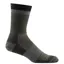 Darn Tough Heady Stripe Micro Crew Lightweight Hiking Socks Mens in Fatigue